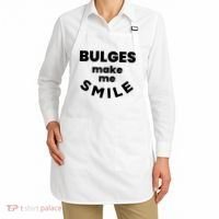 Bulges Make Me Smile Funny Adult Saying Apron thumb 2