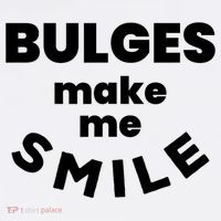 Bulges Make Me Smile Funny Adult Saying Women's Tank Top thumb 5