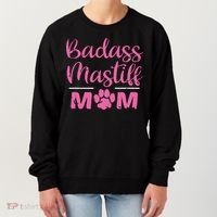 Badass Mastiff Mom Funny Dog Lover Pet Owner Women's Sweatshirt thumb 0