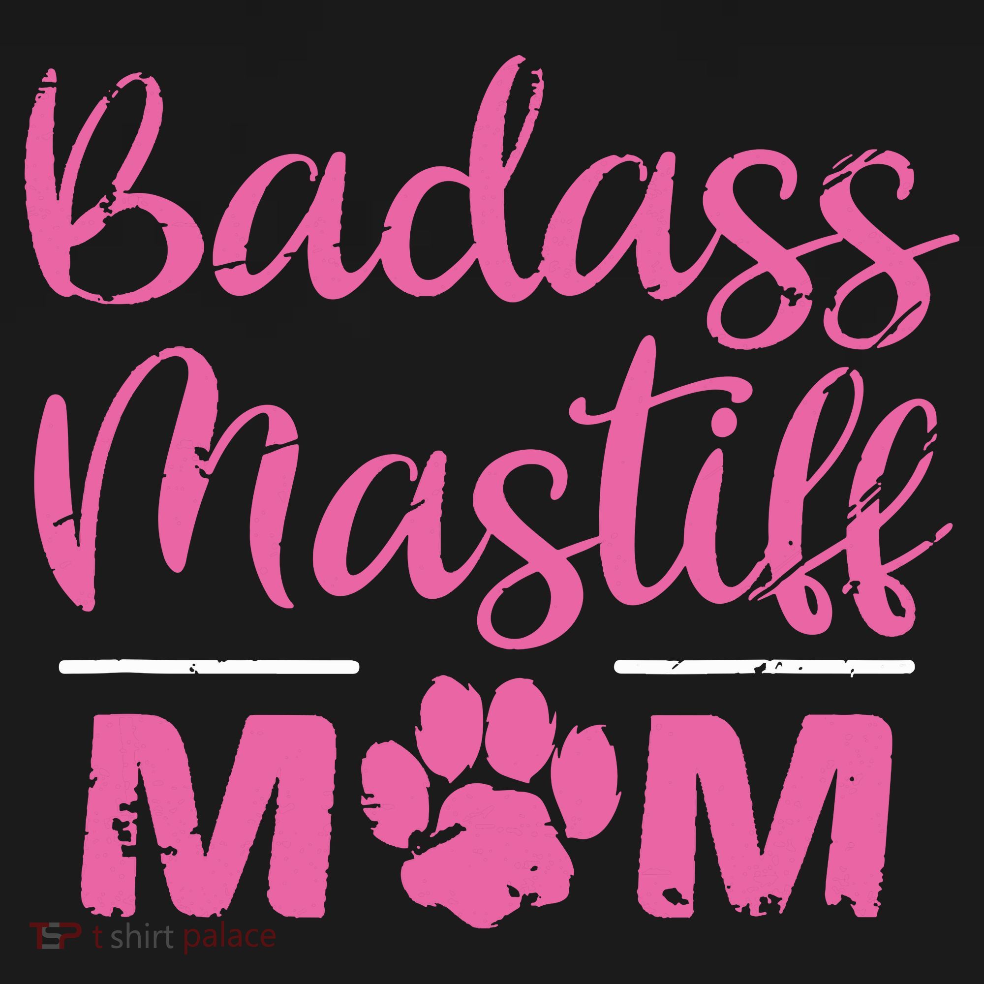 Badass Mastiff Mom Funny Dog Lover Pet Owner Women's Hoodie