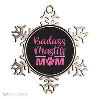 Badass Mastiff Mom Funny Dog Lover Pet Owner Ornament thumb 0