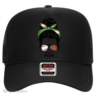 Baseball Mom Messy Bun Mom Life Mother's Day Hat