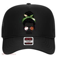Baseball Mom Messy Bun Mom Life Mother's Day Hat thumb 0