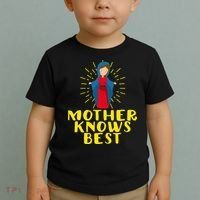 Blessed Mother Mary Knows Best Catholic Mother's Day Toddler T-Shirt thumb 2