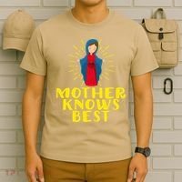 Blessed Mother Mary Knows Best Catholic Mother's Day T-Shirt thumb 6