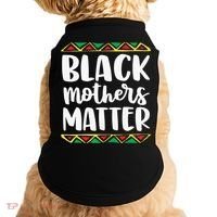 Black Mothers Matter Mom Mama History Month Tribal Doggie Tank thumb 0