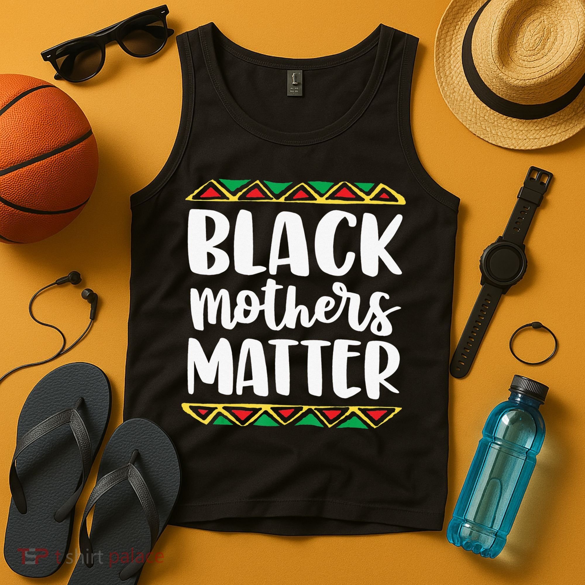Black Mothers Matter Mom Mama History Month Tribal Tank Top