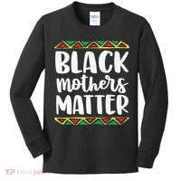 Black Mothers Matter Mom Mama History Month Tribal Kids Long Sleeve Shirt thumb 0