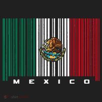 Barcode Mexico Mexican Flag Women's Sweatshirt thumb 2