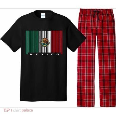 Barcode Mexico Mexican Flag Pajama Set