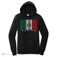 Barcode Mexico Mexican Flag Women's Hoodie thumb 0