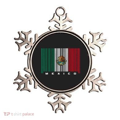 Barcode Mexico Mexican Flag Ornament
