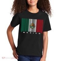 Barcode Mexico Mexican Flag Kids T-Shirt thumb 2