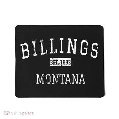 Billings Montana MT Vintage Mousepad