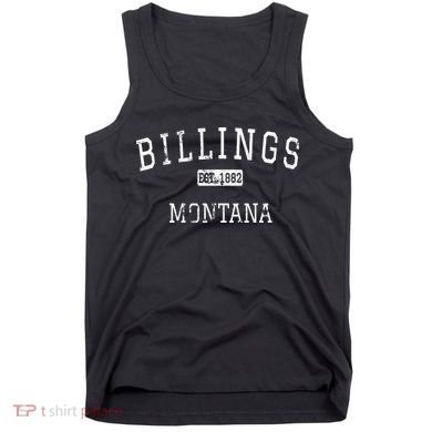 Billings Montana MT Vintage Tank Top