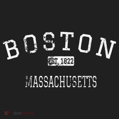 Boston Massachusetts MA Vintage Sport-Tek Posi-UV Pro Polo