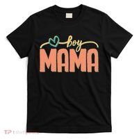 Boy Mom Ma Mama Bruh Funny Front & Back T-Shirt thumb 0