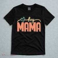 Boy Mom Ma Mama Bruh Funny Front & Back T-Shirt thumb 5