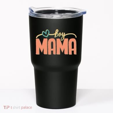 Boy Mom Ma Mama Bruh Funny Front & Back Tumbler