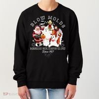 Blow Molds Make Holidays Glow Since 1957 Christmas Halloween Women's Sweatshirt thumb 0