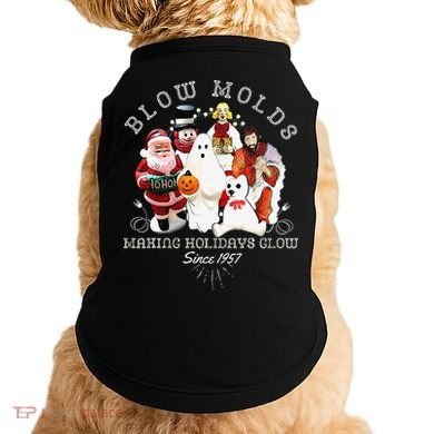 Blow Molds Make Holidays Glow Since 1957 Christmas Halloween Doggie Tank
