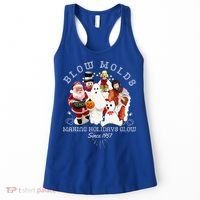 Blow Molds Make Holidays Glow Since 1957 Christmas Halloween Women's Tank Top thumb 0