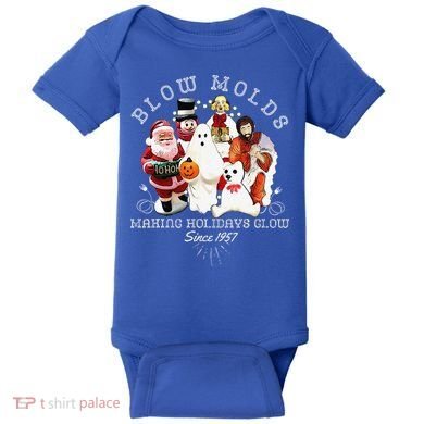 Blow Molds Make Holidays Glow Since 1957 Christmas Halloween Baby Bodysuit