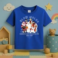 Blow Molds Make Holidays Glow Since 1957 Christmas Halloween Toddler T-Shirt thumb 3