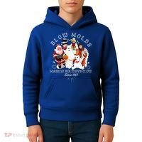 Blow Molds Make Holidays Glow Since 1957 Christmas Halloween Kids Hoodie thumb 4