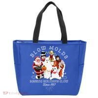 Blow Molds Make Holidays Glow Since 1957 Christmas Halloween Tote Bag thumb 0