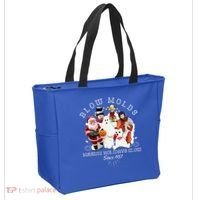 Blow Molds Make Holidays Glow Since 1957 Christmas Halloween Tote Bag thumb 2