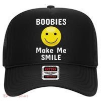 Boobies Make Me Smile Mardi Gras Funny Hat thumb 0