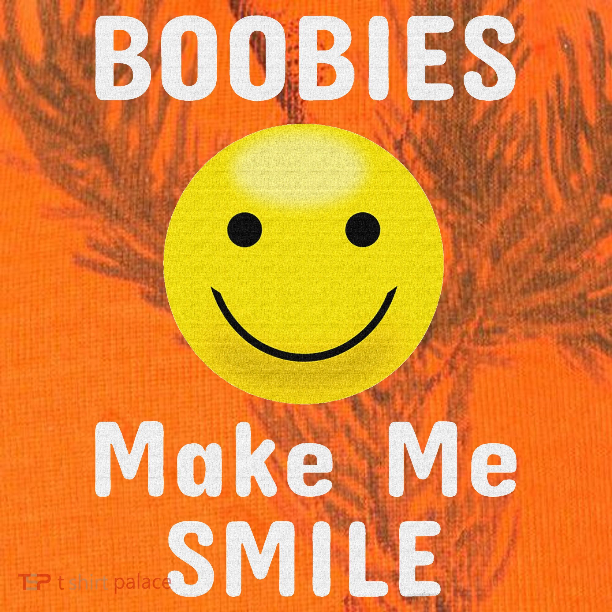 Boobies Make Me Smile Mardi Gras Funny Kati Licensed 12" Camo Cuffed Beanie