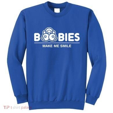 Boobies Make Me Smile Sweatshirt