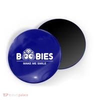 Boobies Make Me Smile Magnet thumb 0