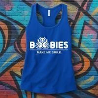 Boobies Make Me Smile Women's Tank Top thumb 3