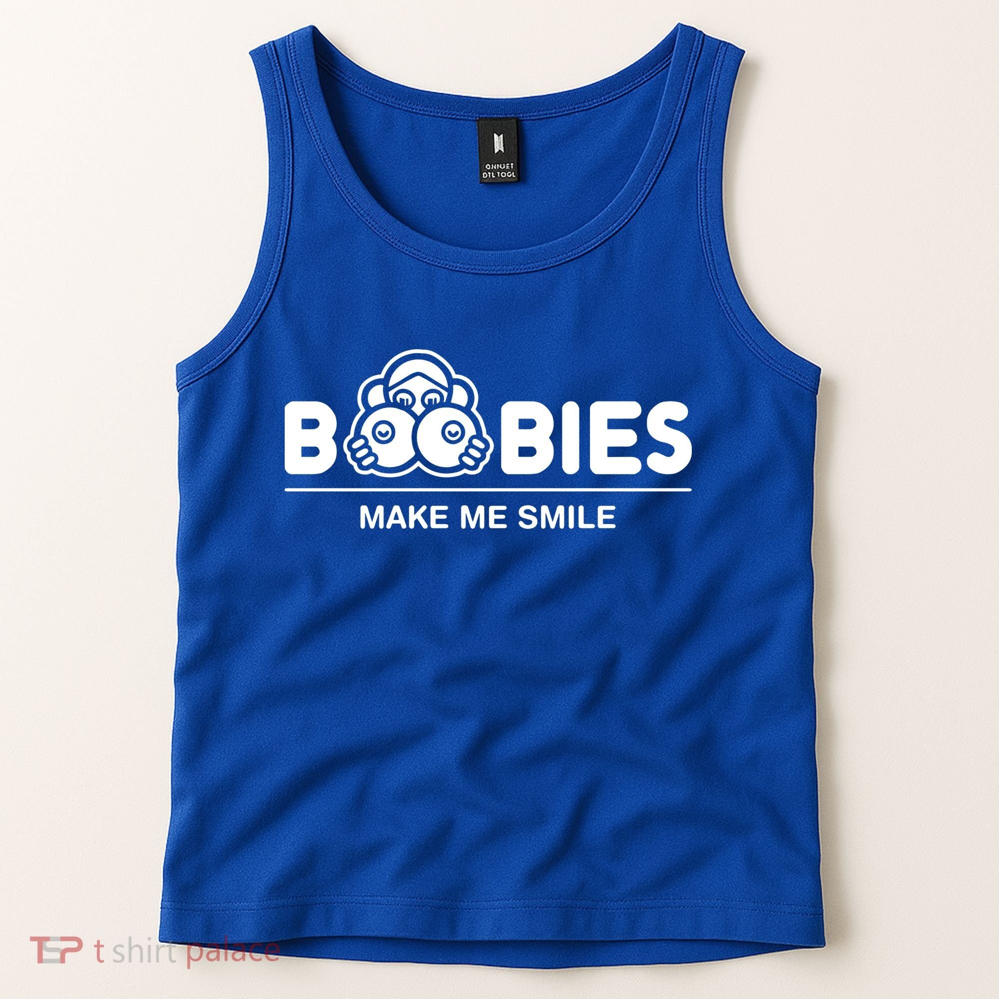 Boobies Make Me Smile Tank Top