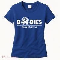 Boobies Make Me Smile Women's T-Shirt thumb 0