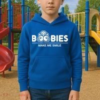 Boobies Make Me Smile Kids Hoodie thumb 2