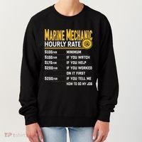 Best Marine Mechanic Hourly Rate Women's Sweatshirt thumb 0