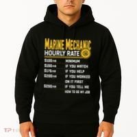Best Marine Mechanic Hourly Rate Hoodie thumb 2