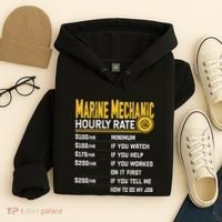 Best Marine Mechanic Hourly Rate Hoodie thumb 4