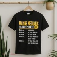 Best Marine Mechanic Hourly Rate T-Shirt thumb 2