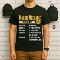Best Marine Mechanic Hourly Rate T-Shirt thumb 6