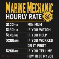 Best Marine Mechanic Hourly Rate T-Shirt thumb 7