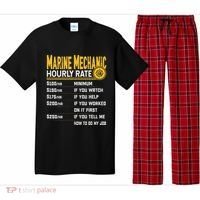 Best Marine Mechanic Hourly Rate Pajama Set thumb 0
