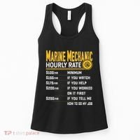 Best Marine Mechanic Hourly Rate Women's Tank Top thumb 0