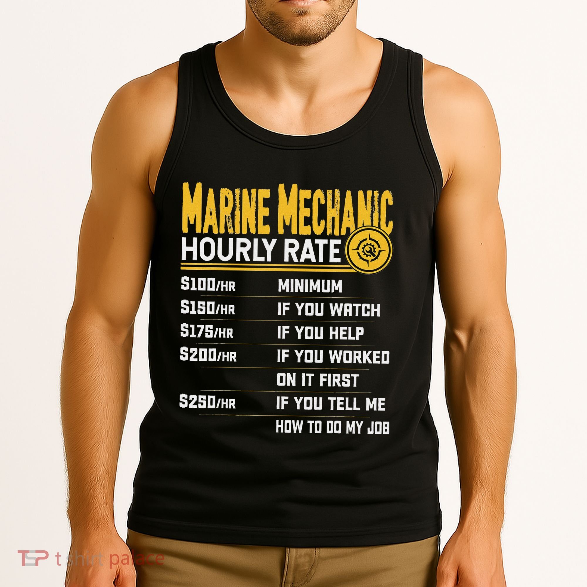 Best Marine Mechanic Hourly Rate Tank Top