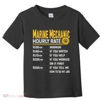 Best Marine Mechanic Hourly Rate Toddler T-Shirt thumb 0