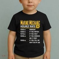Best Marine Mechanic Hourly Rate Toddler T-Shirt thumb 2